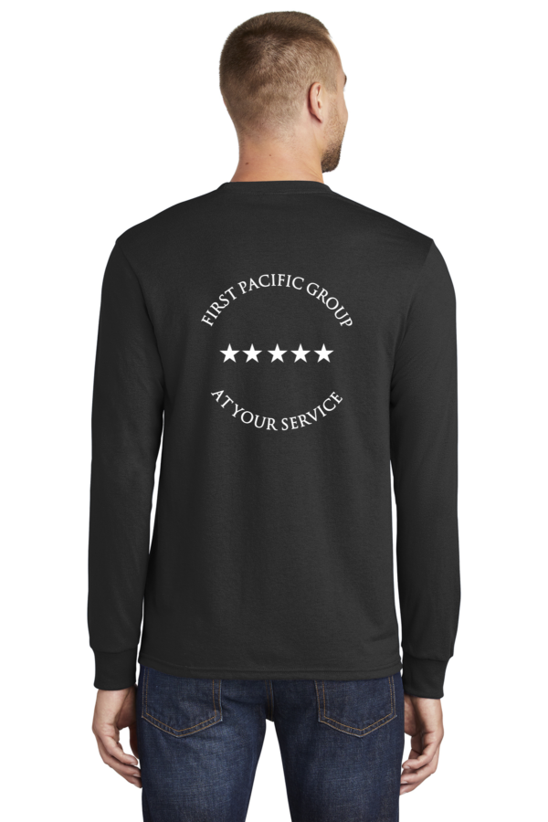Port & Co Tall Long Sleeve Core Blend Tee - Image 2