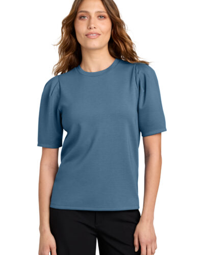 Mercer+Mettle Women’s Short Sleeve Lite Spacer Top MM1041
