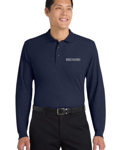 Port Authority Silk Touch Long Sleeve Polo K500LS